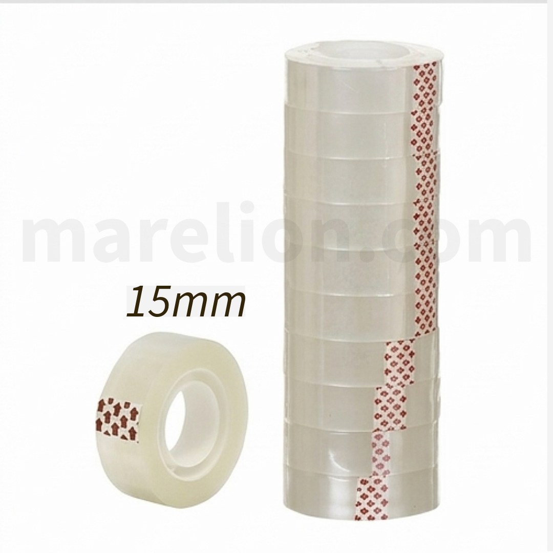 Spitfix Cellotape, 12mm & 15mm x 33m, PACK of 12 - Σελοτέιπ για Μικρή Βάση - ΧΟΝΔΡΙΚΗ ΠΩΛΗΣΗ