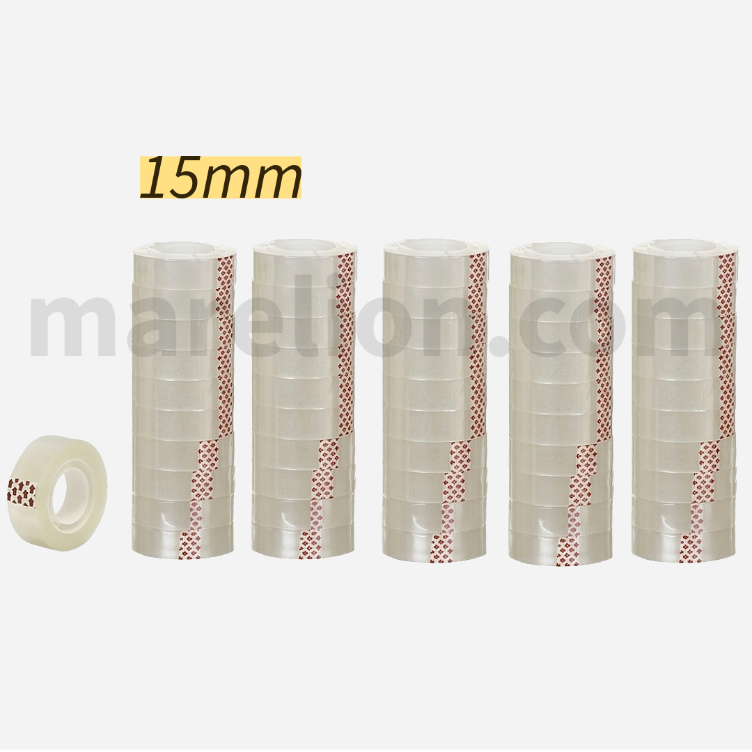 Spitfix Cellotape, 12mm & 15mm x 33m, PACK of 12 - Σελοτέιπ για Μικρή Βάση - ΧΟΝΔΡΙΚΗ ΠΩΛΗΣΗ