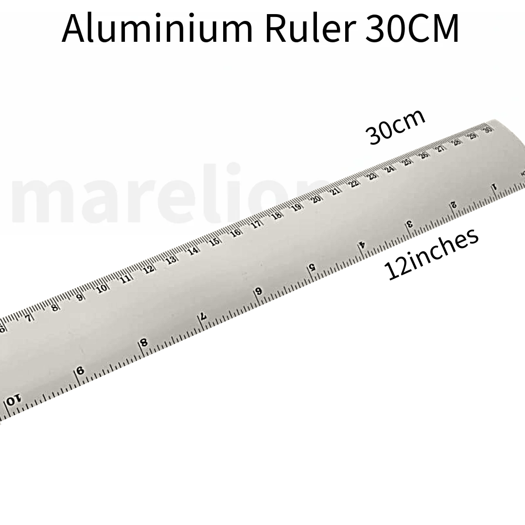 Aluminium Ruler 15cm - Линейка металлическая 15 см