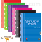 Camel Refill Pad A4, 80 Sheets / 160 Pages 90gsm Wirebound Study Pad 6 Colors - Ανταλλακτικά Κρίκ Ρεφίλς - ΧΟΝΔΡΙΚΗ ΠΩΛΗΣΗ
