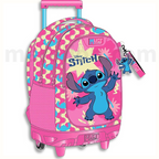 Must Trolley School Bag Lilo and Stitch 3 Pockets