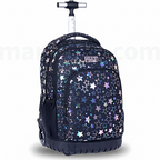 Must Trolley School Bag Team Hologram Stars 3 Pockets