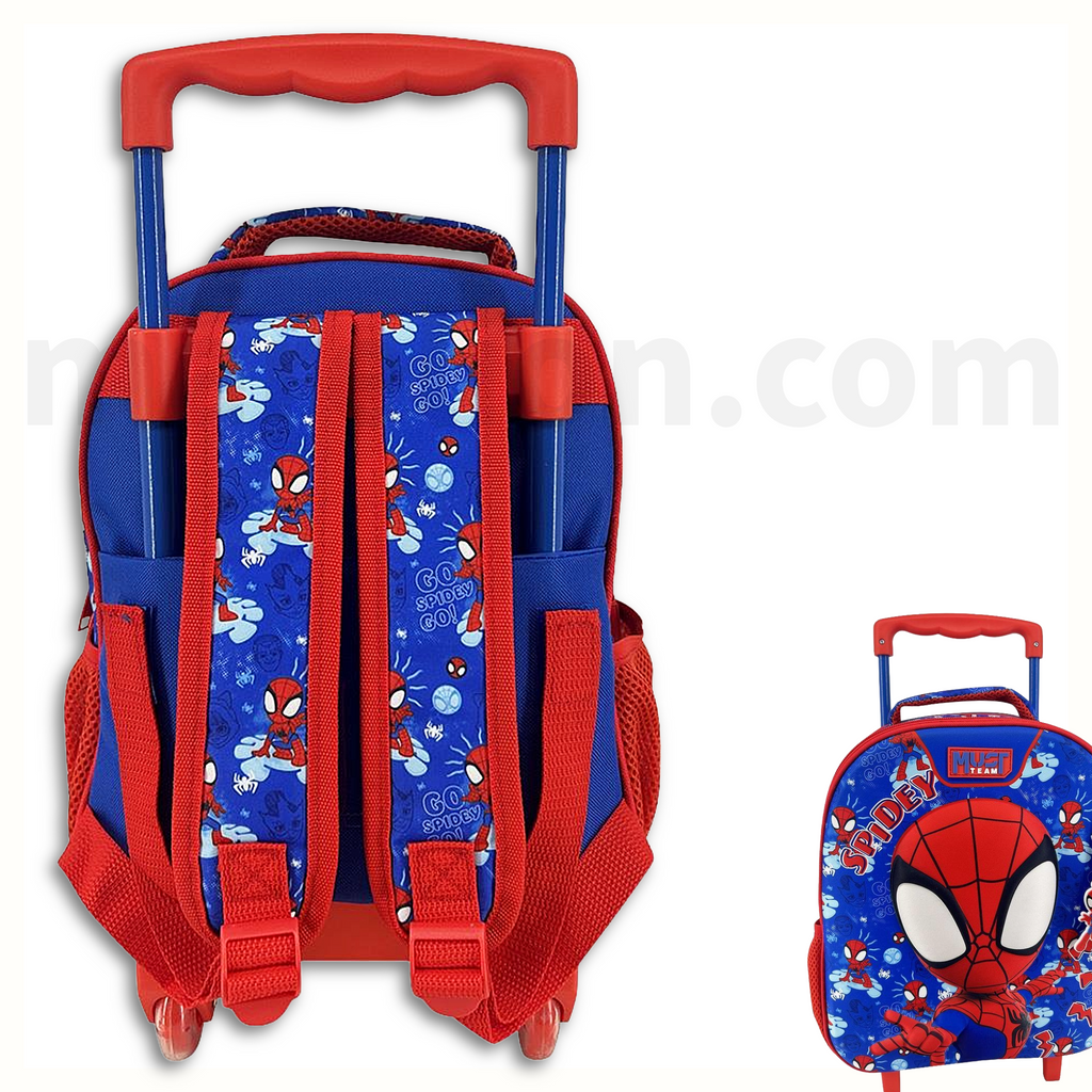 Must Trolley Bag Spiderman spidey, 2 Compartments - Σχολική Τσάντα Τρολέι Νηπίου