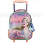 Must Disney Frozen Be Magic Trolley School Bag 2 Pockets - Σχολική Τσάντα Τρόλεϊ Νηπίου