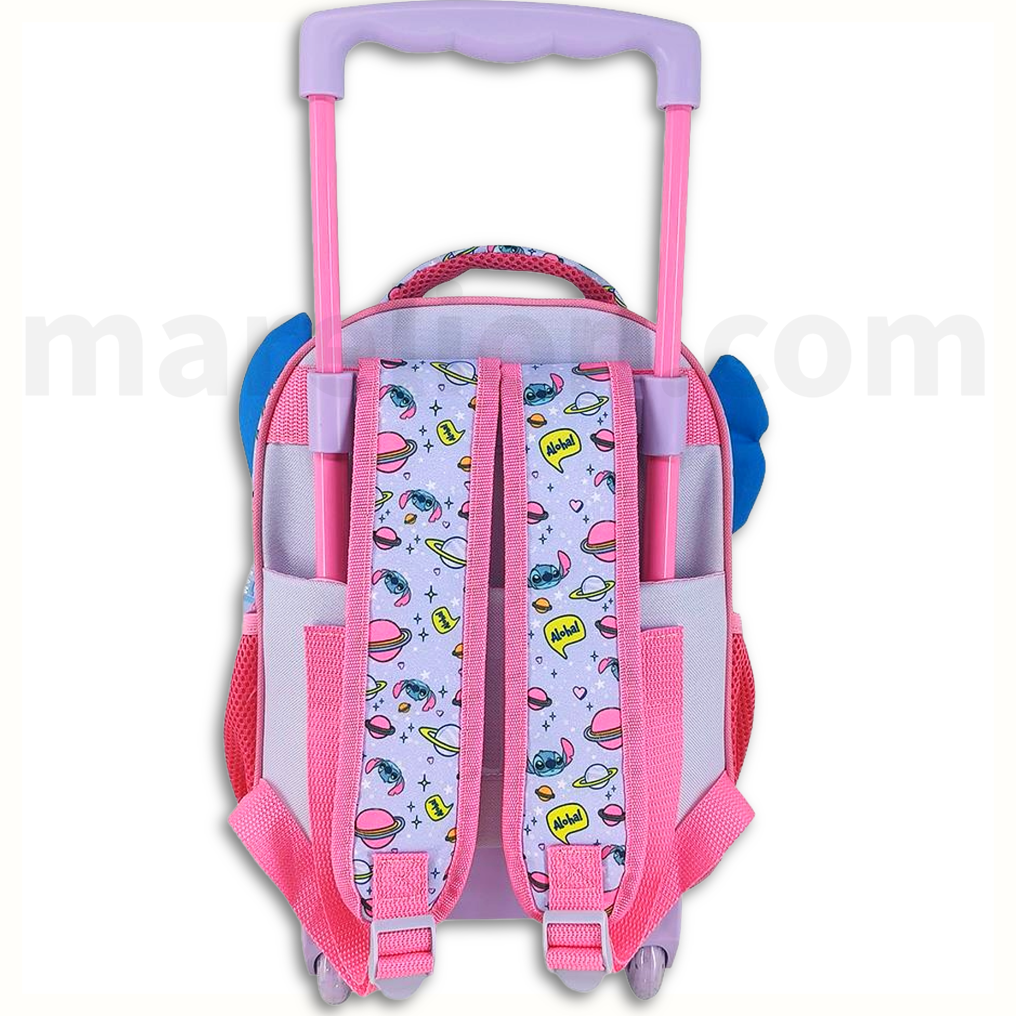 Must Trolley School Bag Stitch Aloha 2 Compartments