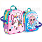 Mitama Spinny Backpack Unicorn & Sea Reversible 2 Compartments Toddler - Σχολική Τσάντα Πλάτης Νηπίου, Sea Διπλής Όψης 2 Θήκες