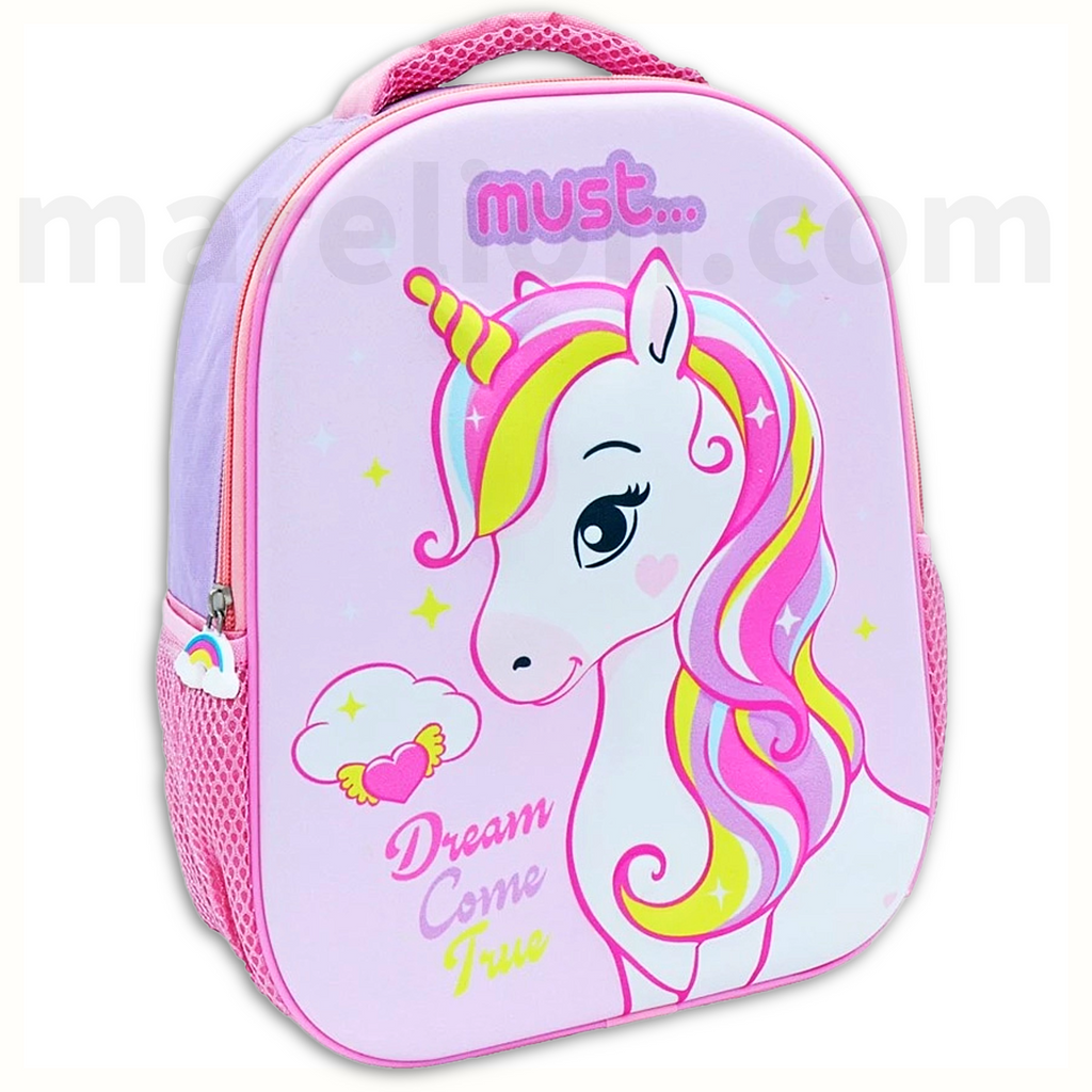 Must Backpack Unicorn Dream 3D EVA 1 Compartment - Σχολική Τσάντα Πλάτης 1 Θήκη