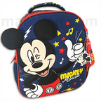 Must Backpack Mickey Mouse 2 Compartments - Σχολική Τσάντα Πλάτης 2 Θήκες