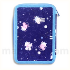 Κασετίνα γεμάτη 2 φερμουάρ GEORGE - PEPPA THE PIG Must Pencil Case 2 Zip Press Star Κασετίνα διπλή γεμάτη