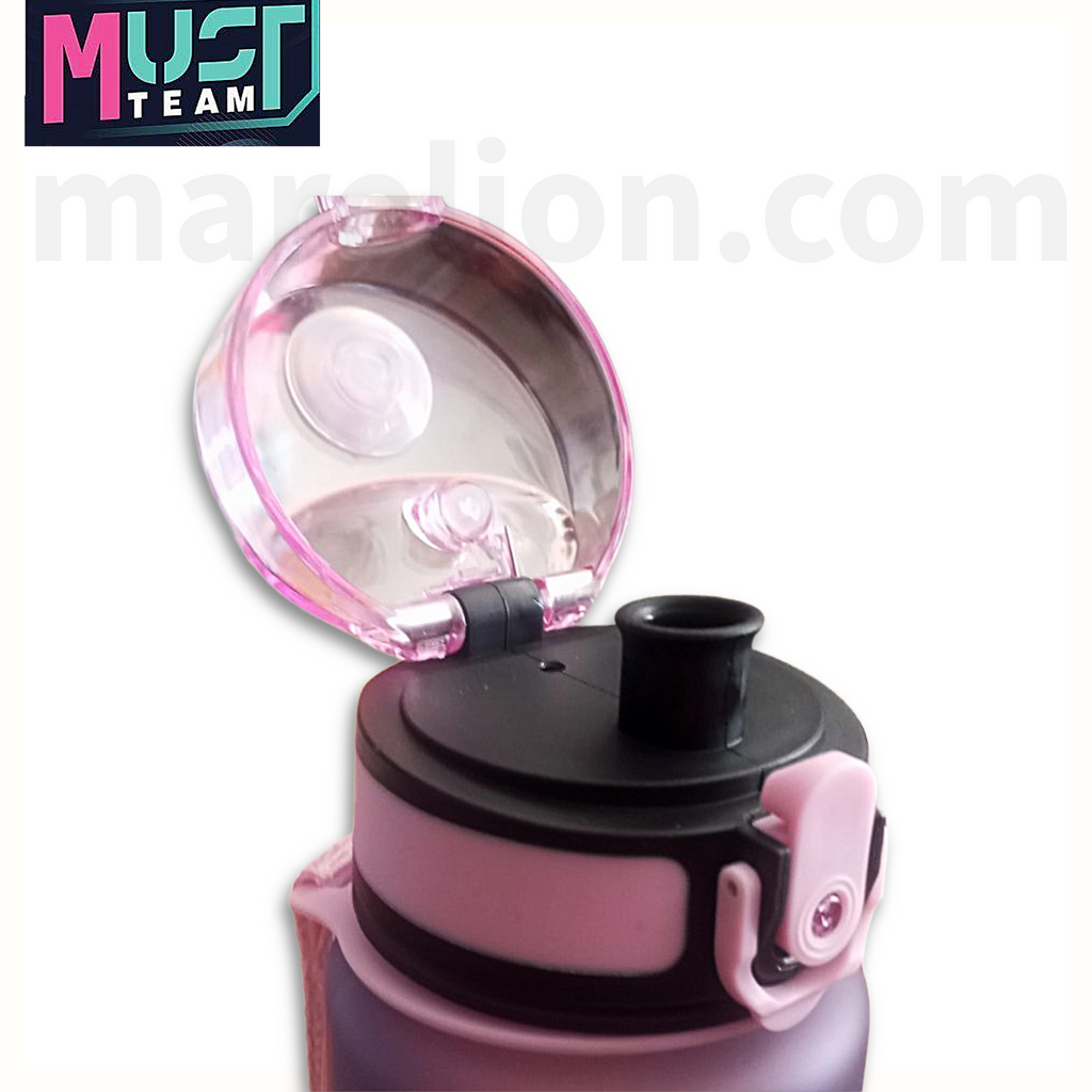 Must PCTG Water Bottle 670ml - Παγούρι με Δοσομετρητή 4 Χρώματα