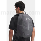 Under Armour Hustle Lite Backpack 2 Cases Grey - Σακίδιο Πλάτης Γκρίζο