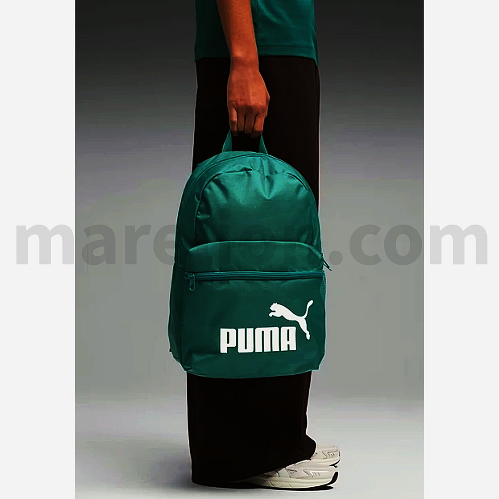 PUMA Phase Backpack 22L, Green, Emerald Ice - Σακίδιο Πλάτης Πράσινο σκούρο