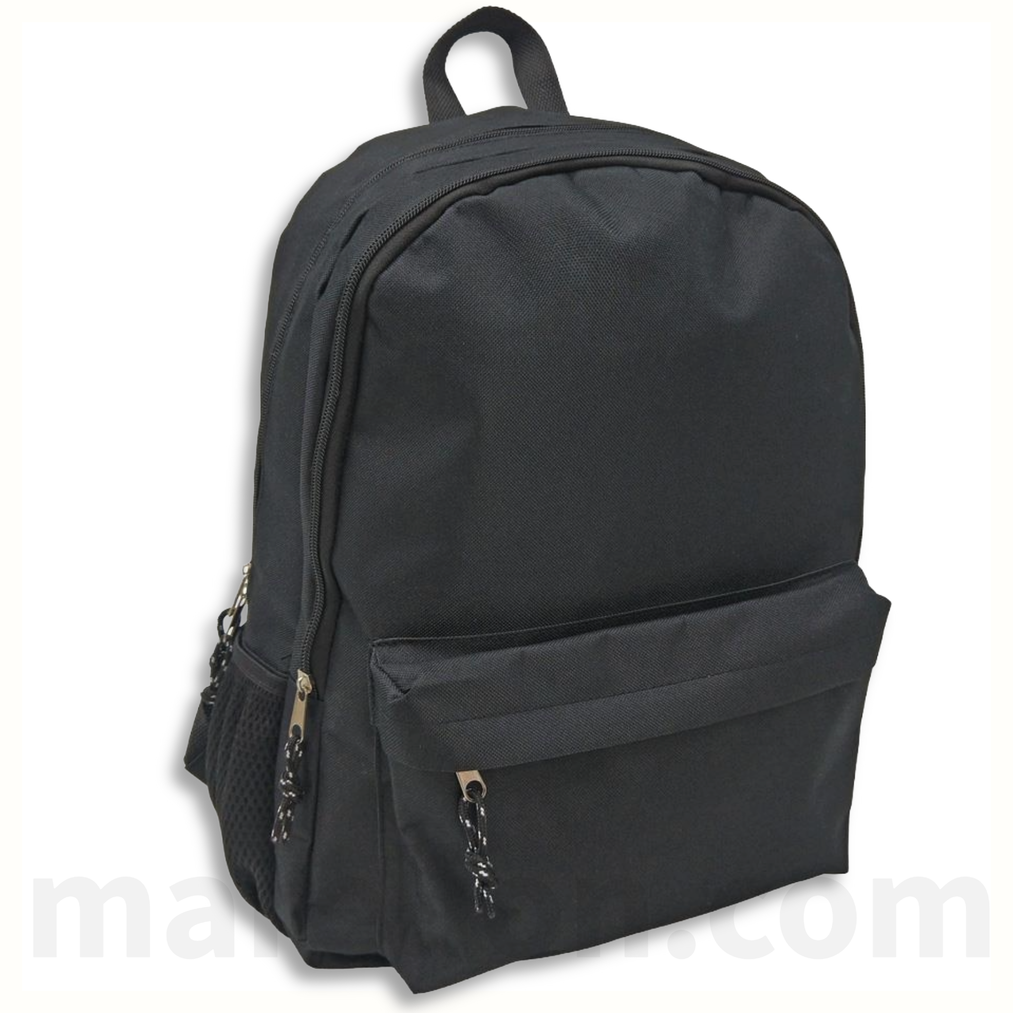 Mood Backpack Omega Double Black 2 Cases 32x42x16cm - Τσάντα Πλάτης 2 Θήκες
