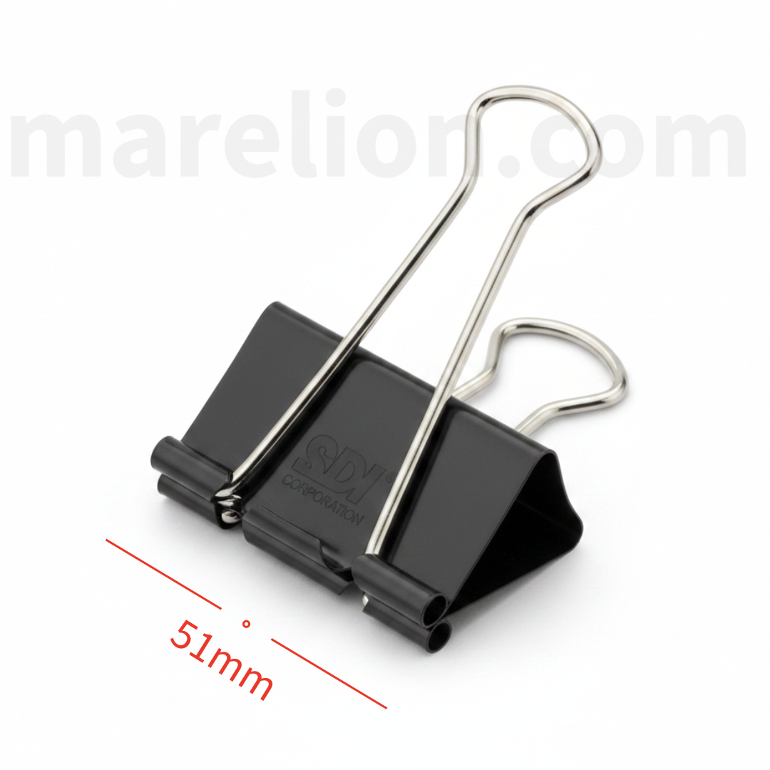 Μεταλλικά Κλιπς Πιάστρες Pack of 12pcs , 51mm SDI BINDER CLIPS