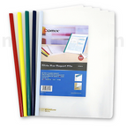 Comix Report File A4 5pcs Transparent PVC - Διαφανής Ντοσιέ Α4 Σετ 5 Τεμαχίων