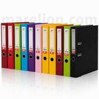 Elfen Lever Arch File FOOLSCAP 75mm 8 Colors Super Strong Plastic - (Φαρδύ) Κλασέρ Πλαστικό - BOX FILE - ΧΟΝΔΡΙΚΗ ΠΩΛΗΣΗ