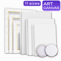 Artist Canvas 100% Cotton Soft White 350gsm Medium Grain - Τελάρο Ζωγραφικής σε 11 Μεγέθη