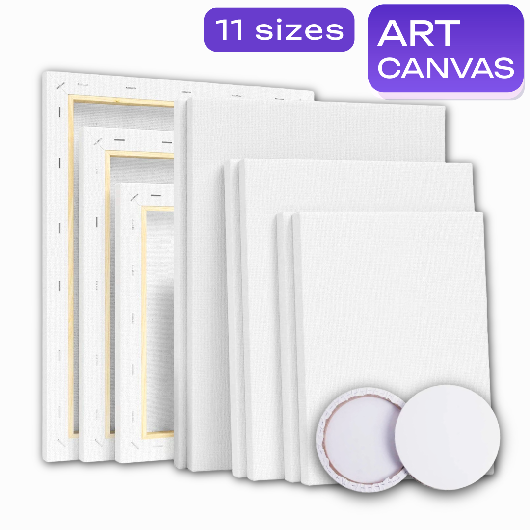 Artist Canvas 100% Cotton Soft White 350gsm Medium Grain - Τελάρο Ζωγραφικής σε 11 Μεγέθη