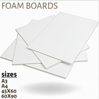Foam Board White 3mm thickness - Αφρώδης Πλάκα Λευκή 3mm