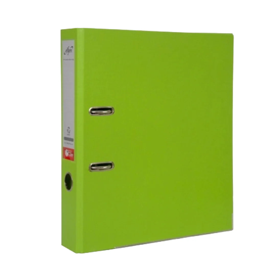 Elfen Lever Arch File FOOLSCAP 75mm 8 Colors Super Strong Plastic - (Φαρδύ) Κλασέρ Πλαστικό - BOX FILE - ΧΟΝΔΡΙΚΗ ΠΩΛΗΣΗ
