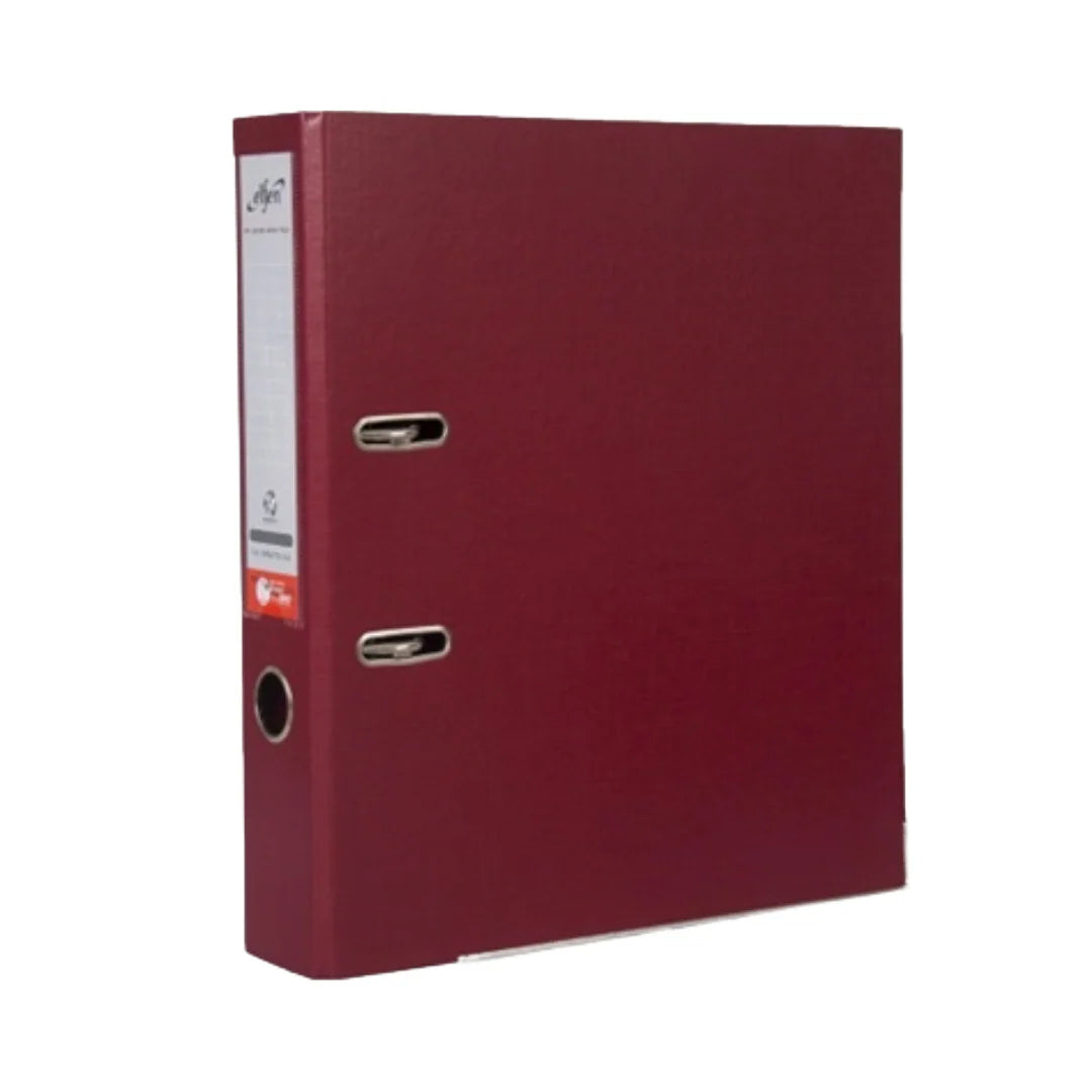 Elfen Lever Arch File FOOLSCAP 75mm 8 Colors Super Strong Plastic - (Φαρδύ) Κλασέρ Πλαστικό - BOX FILE - ΧΟΝΔΡΙΚΗ ΠΩΛΗΣΗ