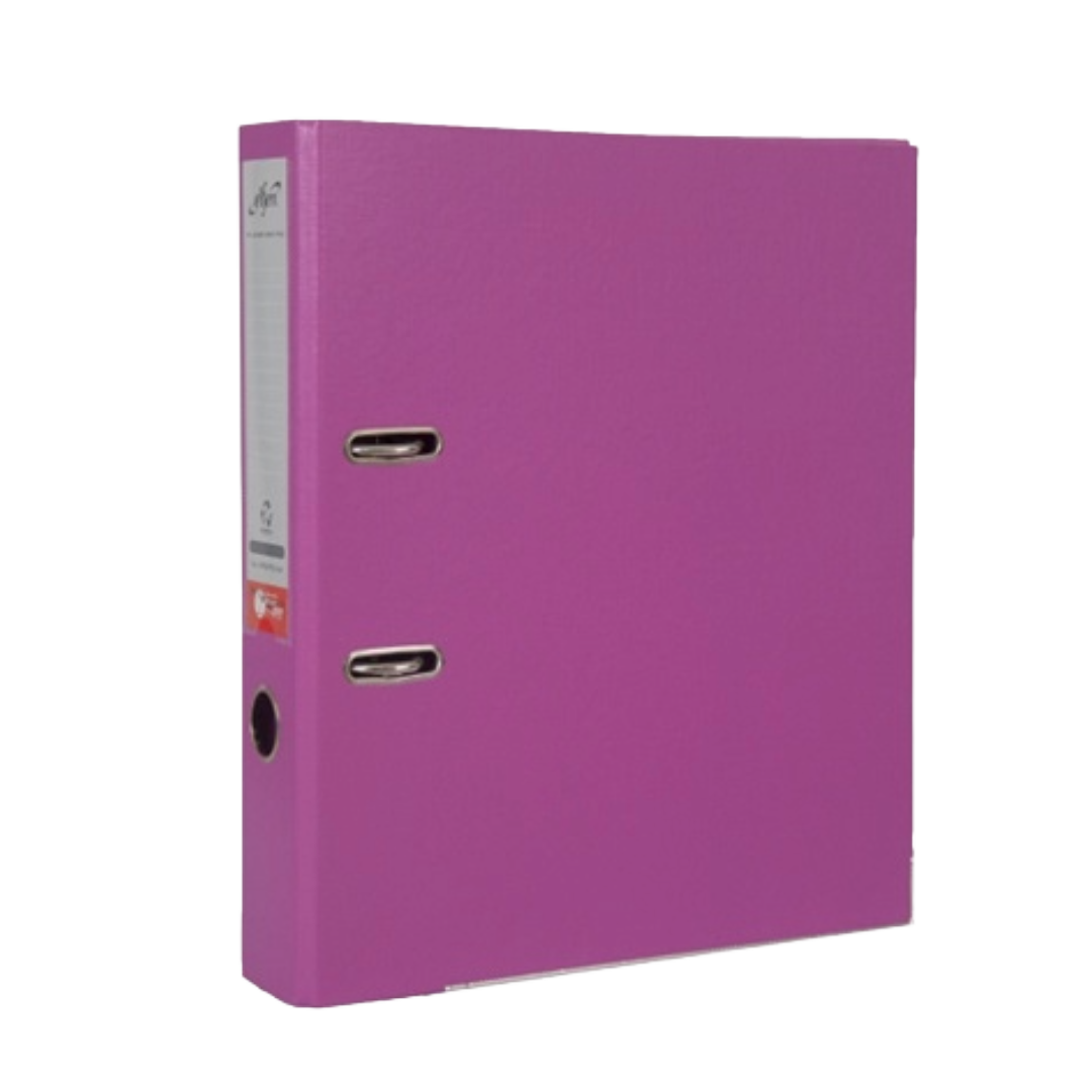 Elfen Lever Arch File FOOLSCAP 75mm 8 Colors Super Strong Plastic - (Φαρδύ) Κλασέρ Πλαστικό - BOX FILE - ΧΟΝΔΡΙΚΗ ΠΩΛΗΣΗ