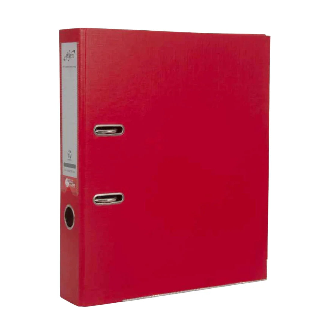 Elfen Lever Arch File FOOLSCAP 75mm 8 Colors Super Strong Plastic - (Φαρδύ) Κλασέρ Πλαστικό - BOX FILE - ΧΟΝΔΡΙΚΗ ΠΩΛΗΣΗ
