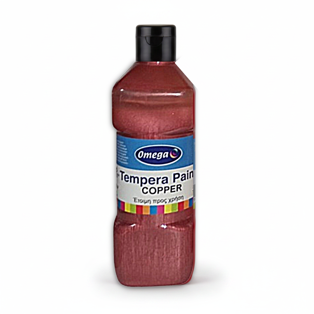 Omega Tempera Paint 500ml - Νερομπογιές Ζωγραφικής Διαθέσιμες σε 9 Χρώματα - ΧΟΝΔΡΙΚΗ ΠΩΛΗΣΗ