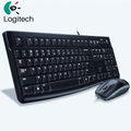 Logitech Wired Keyboard + Mouse Set Combo MK120 Greek Letters (920-002541) - Ενσύρματο Πληκτρολόγιο και Ποντίκι Ελληνικά
