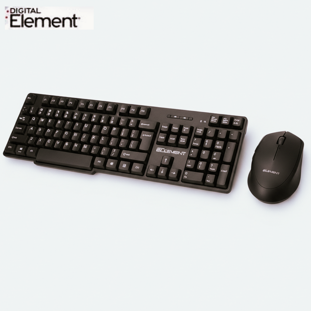 Element Keyboard & Mouse Set Digital Wireless KB-255WMS - Ασύρματο πληκτρολόγιο και ποντίκι