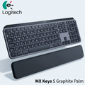 Logitech Keyboard MX Keys S Graphite Palm Rest Black US (920-011589) - Ασύρματο πληκτρολόγιο με στήριγμα παλάμης