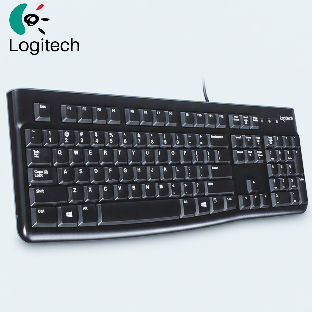 Logitech Keyboard K120 UK (920-002501) - Ενσύρματο πληκτρολόγιο