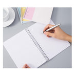 Deli A5 Spiral Notebook Soft Cover, 100 Sheets - 4 Colors - Τετράδιο Σπιράλ Μαλακό Εξώφυλλο
