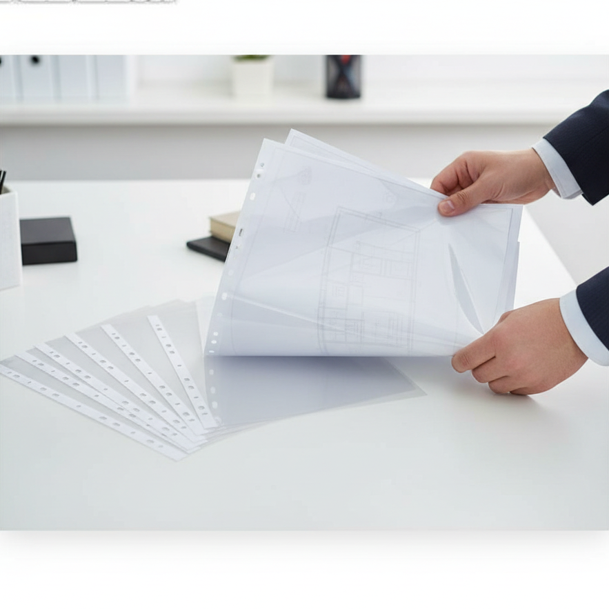 A3 Sheet Protectors - Lifestyle