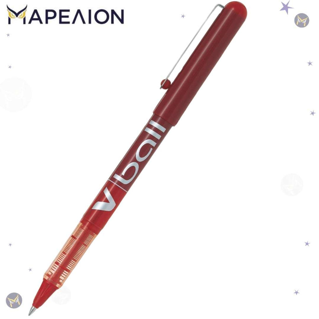 Pilot V-Ball Liquid Ink Rollerball Pen 0.5mm, 4 Colors - Στυλό PILOT 4 Χρώματα / BL-VB5 series