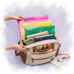 A4 Folders school bag lifestyle