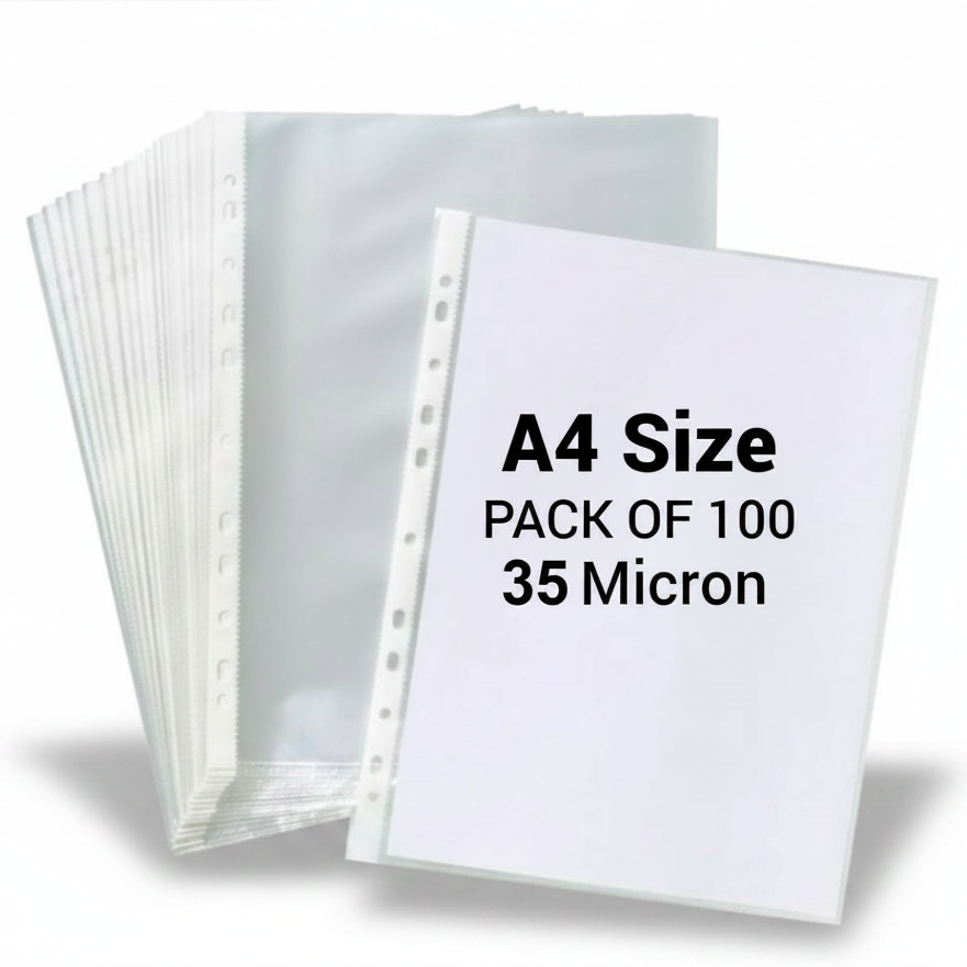 A4 Sheet Protectors - Catalog 3/4 Angle