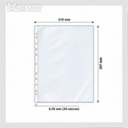 A4 Sheet Protectors - Infographic