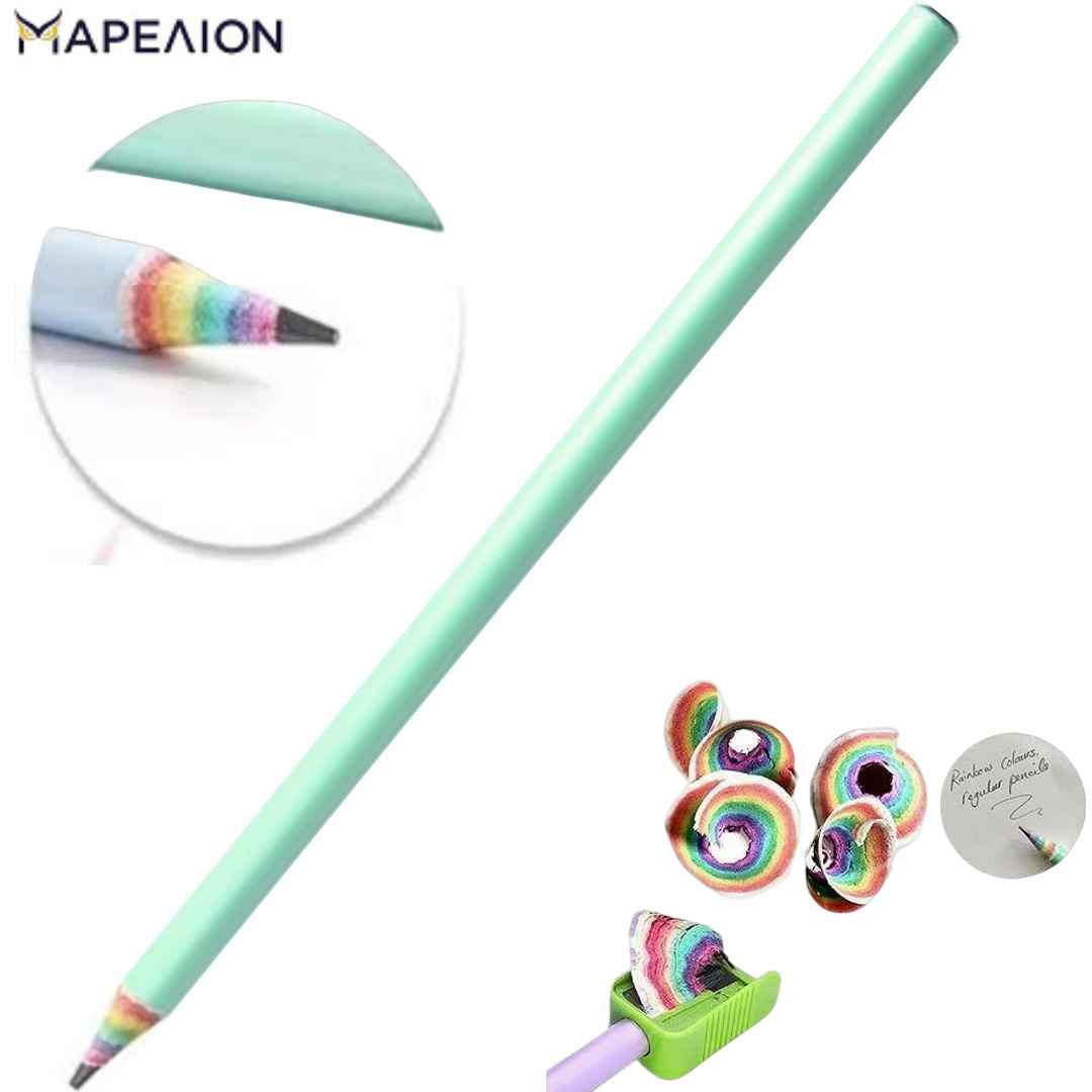 ΣΧΟΛΙΚΟ ΜΟΛΥΒΙ HB, ΟΥΡΑΝΙΟ ΤΟΞΟ , 1 τεμαχιο PURPLE RAINBOW PENCIL HB SCHOOL ΜΩΒ