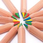 Lyra Super Ferby Colouring Pencils 4 Colours In One, 4mm thickness - χοντρό μολύβι - Μολύβια Ζωγραφικής 4 Χρώματα