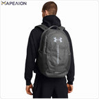 Under Armour Hustle 6.0 Backpack 3 Cases Grey - Τσάντα Πλάτης Under Armour Hustle 6.0