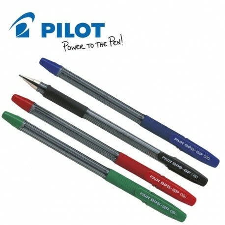Pilot BPS-GP Fine Ballpoint Pen 0.7mm - 4 COLORS , Στυλό Διαρκείας Λεπτό