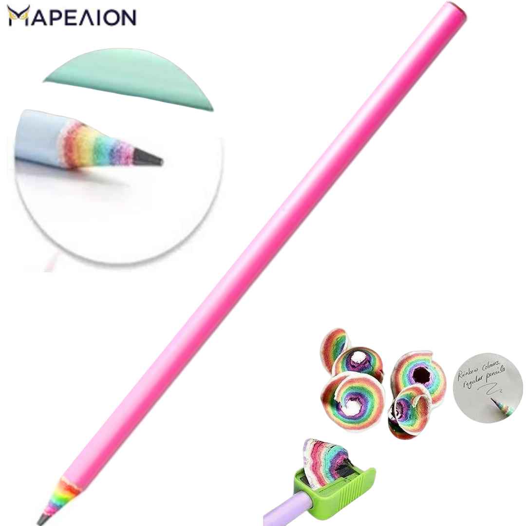ΣΧΟΛΙΚΟ ΜΟΛΥΒΙ HB, ΟΥΡΑΝΙΟ ΤΟΞΟ , 1 τεμαχιο PURPLE RAINBOW PENCIL HB SCHOOL ΜΩΒ