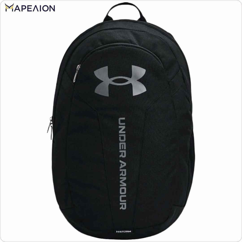 Under Armour Hustle Lite Backpack 2 Cases Black, Grey Logo - Σακίδιο Πλάτης Μαύρο, Γκρι