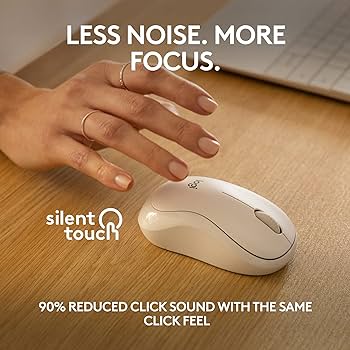 Logitech Bluetooth Mouse M240 White 910-007120 - Ασύρματο ποντίκι bluetooth