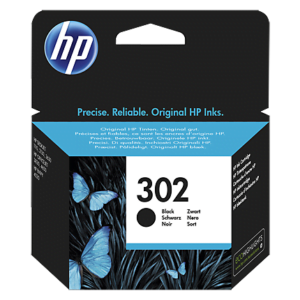 HP 302 Ink Cartridge BLACK ΜΕΛΑΝΙ ΕΚΤΥΠΩΤΗ
