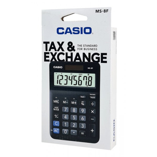 Casio MS-8F Black Desktop Calculator - Αριθμομηχανή Γραφείου