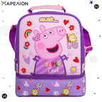 Τσαντάκι Φαγητού Ισοθερμικό Peppa Pig Iso Must 2 Θήκες - Ισοθερμικό για Κορίτσι