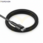 HAVIT USB-C To USB-C Cable 1M WHITE 60W CB6235 , ΣΥΡΜΑ ΦΟΡΤΙΣΗΣ , ΚΑΛΩΔΙΟ ΦΟΡΤΙΣΗΣ