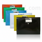 Foolscap A4 Button File Envelope Semi-Transparent 36x26.5cm - Φάκελος Κουμπί - ΧΟΝΔΡΙΚΗ ΠΩΛΗΣΗ